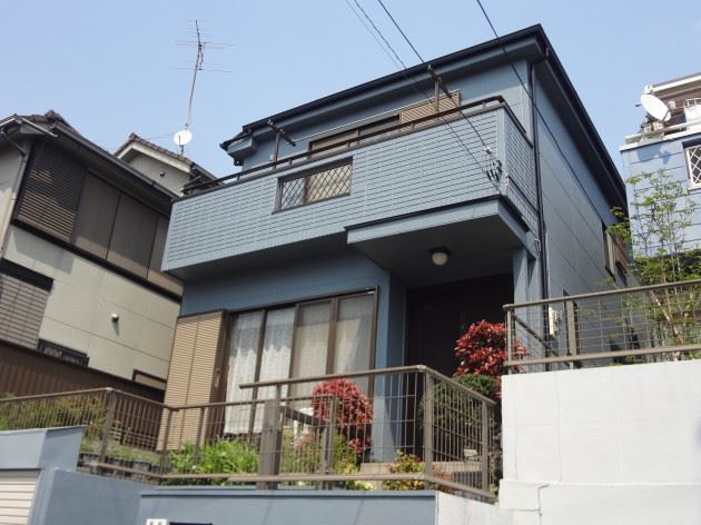 松戸市 F様邸 外壁・屋根塗装 シリコン塗料