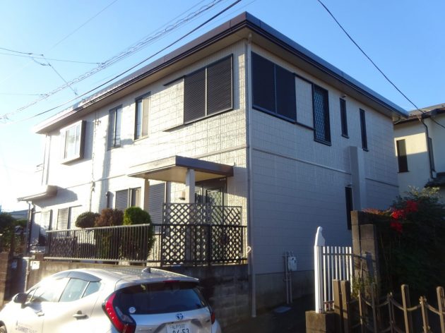 流山市 F様邸 外壁・屋根塗装工事 ウルトラナノポリマー ウルトラSi